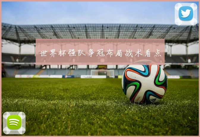 世界杯强队争冠布局战术看点
