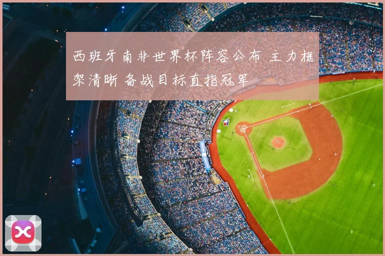 西班牙南非世界杯阵容公布 主力框架清晰 备战目标直指冠军