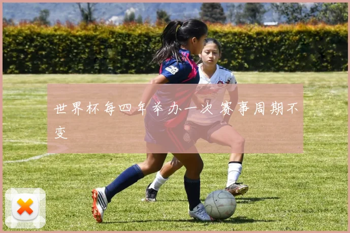 世界杯每四年举办一次 赛事周期不变
