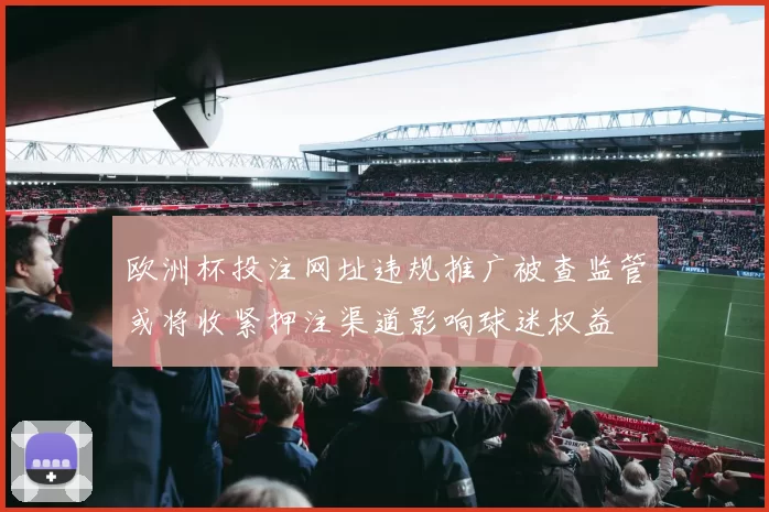 欧洲杯投注网址违规推广被查监管或将收紧押注渠道影响球迷权益